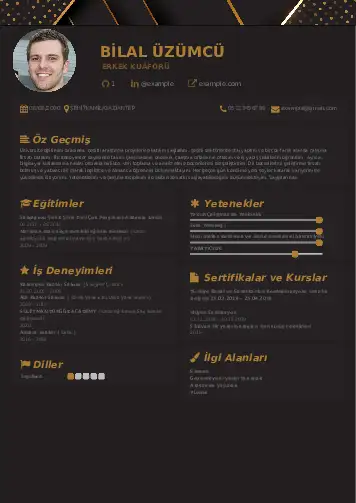 Kuaför Cv Örnekleri cv indir